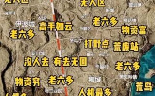 和平精英沙漠地图资源分布全面解析